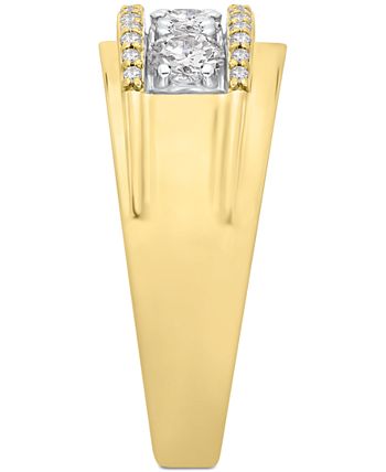 Macy's - Men's Diamond Band (1-1/2 ct. t.w.) in 10k Gold