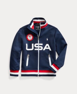 폴로 랄프로렌 남아용 자켓 Polo Ralph Lauren Little Boys Team USA Track Jacket,French Navy