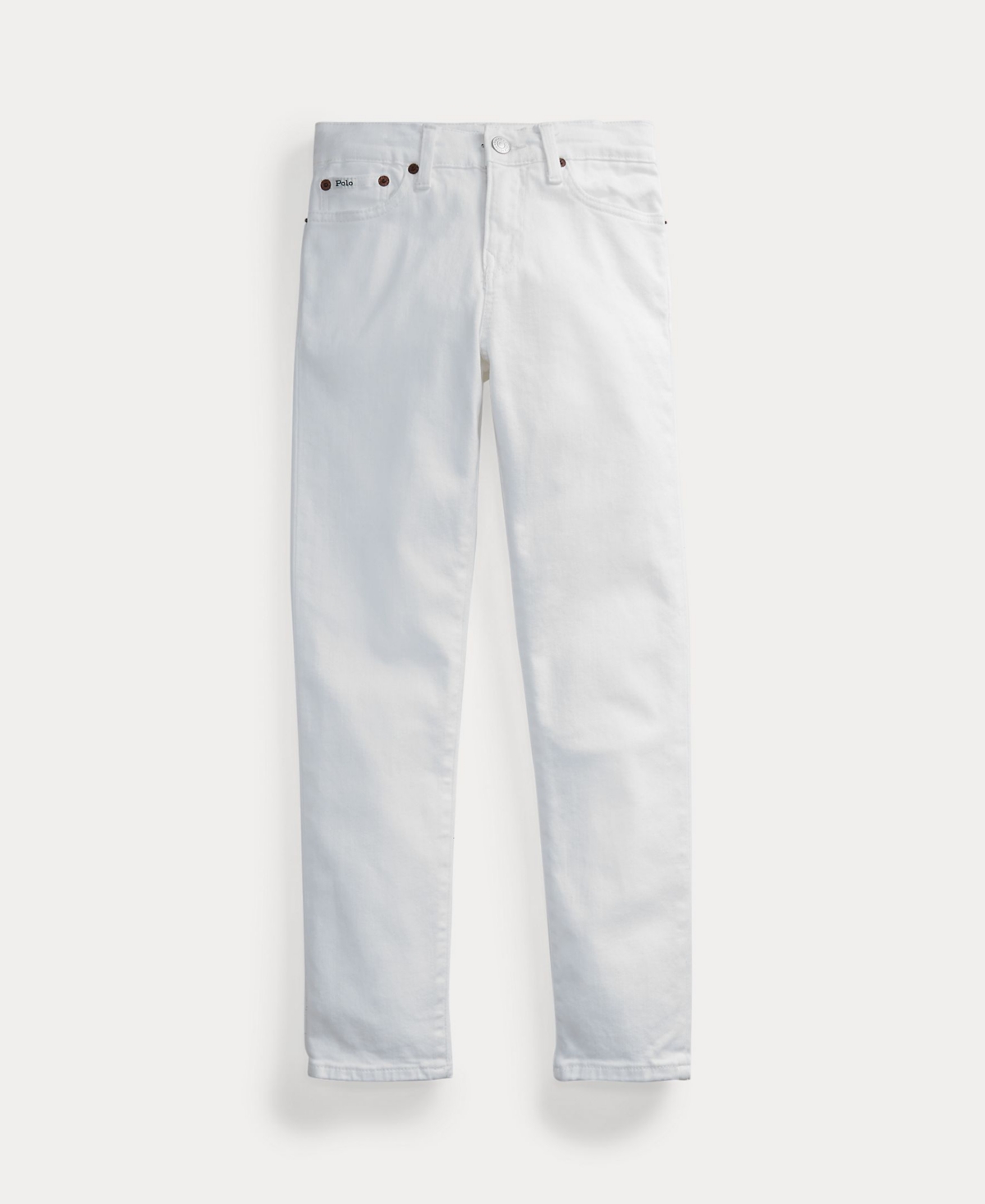 Polo Ralph Lauren Kids' Big Boys Sullivan Slim Stretch Jeans In Cohen White