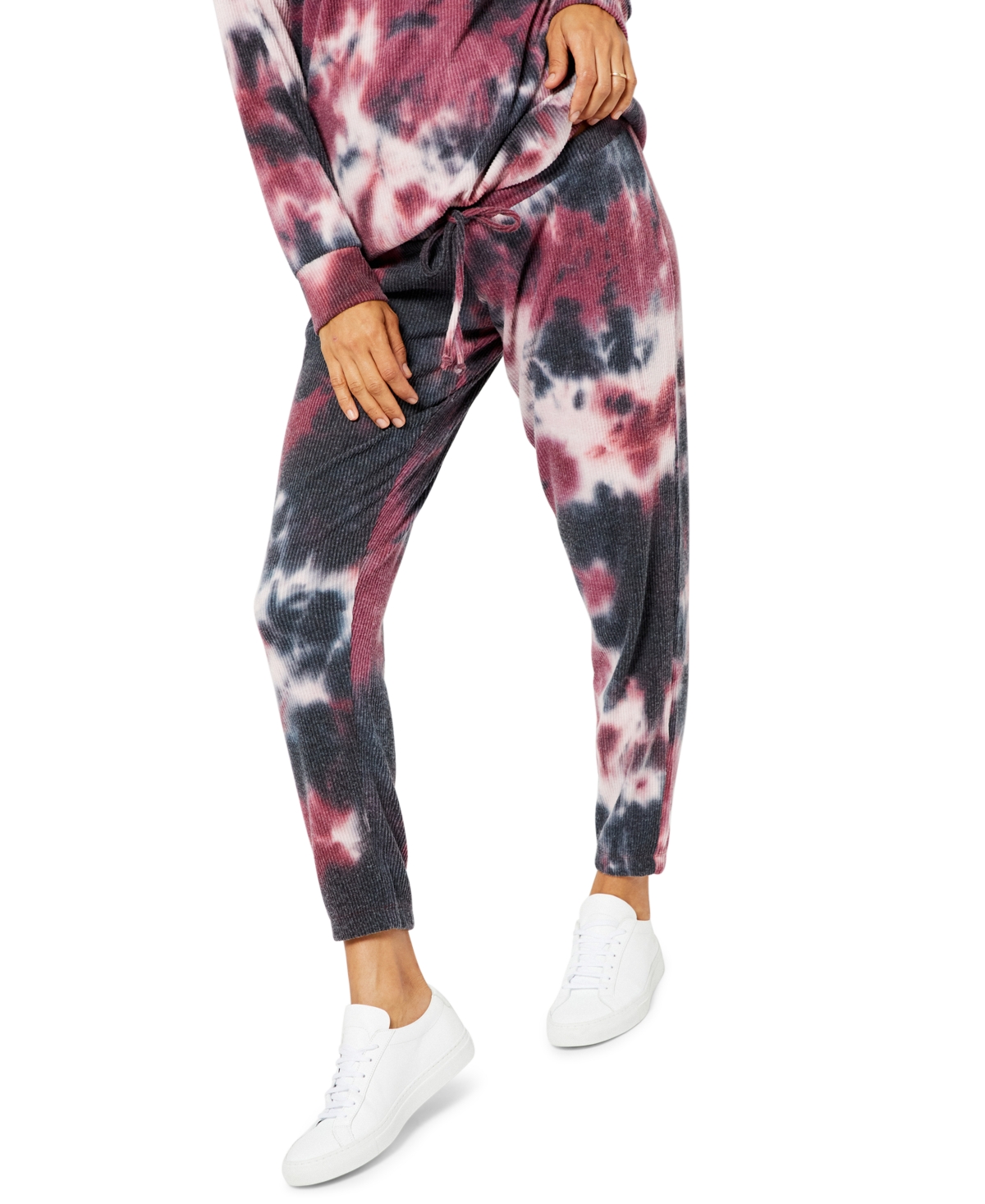 Chaser Tie-Dyed Maternity Jogger Pants