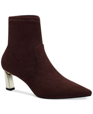 brown booties macys