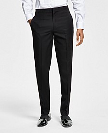 Men's Slim-Fit Stretch Black Tuxedo Pants, Created for Macy's 