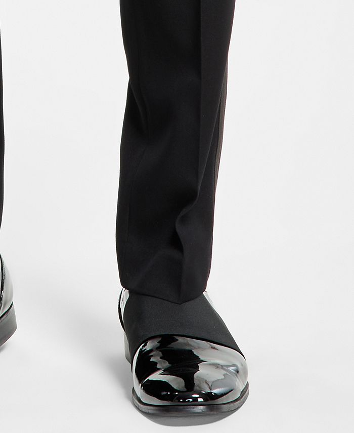 Alfani Men's Slim-Fit Stretch Black Tuxedo Pants, Created for Macy's ...