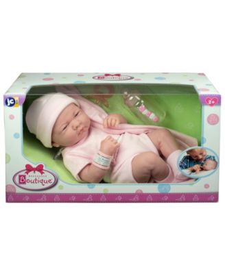 La Newborn14 " Real Girl Baby Doll Blue Outfit