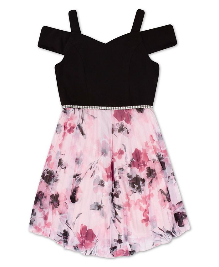 Speechless Big Girls Floral Pleated Dress Macy s