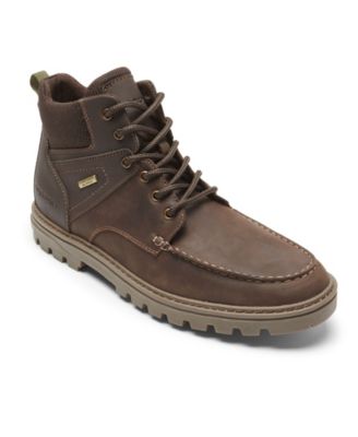 rockport mens brown boots