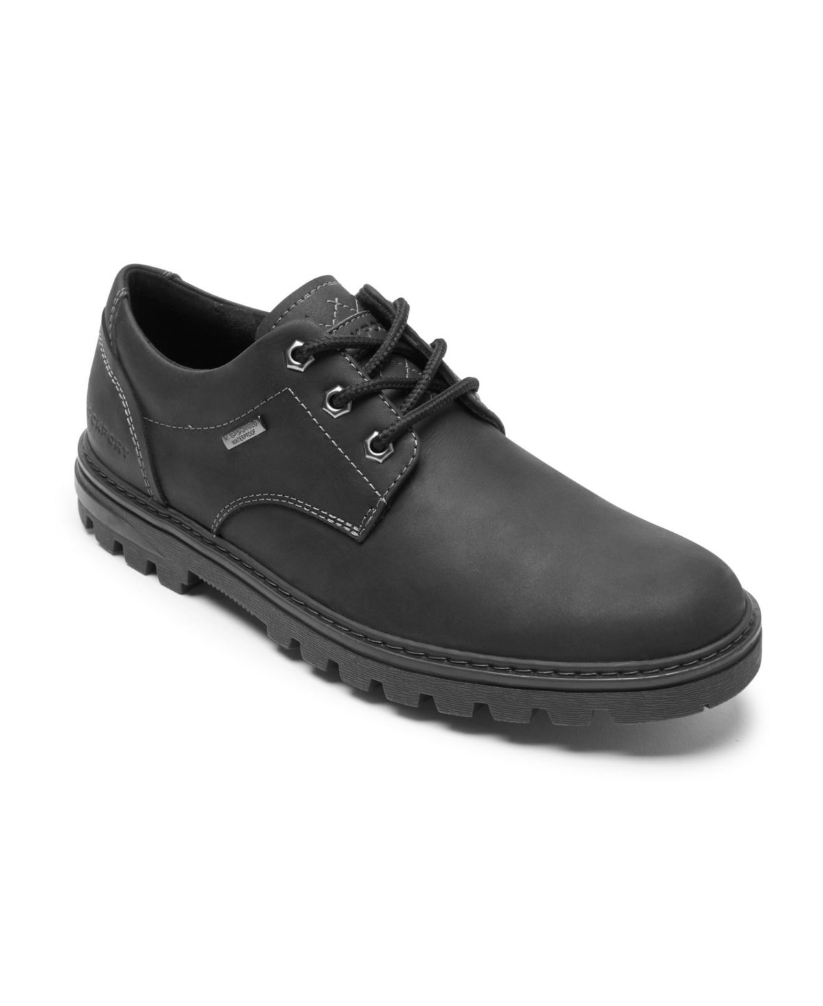 Rockport Mens Weather Or Not Plain Toe Oxford Water Resistance Shoes Mens Shoes In Black 1878