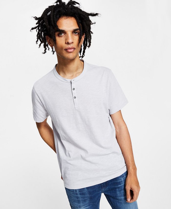 INC International Concepts Men's Henley Shirt, Created for Macy's Macy's
