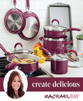 Create Delicious Aluminum Nonstick Cookware Set, 13 Piece