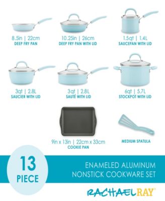 Create Delicious Aluminum Nonstick Cookware Set, 13 Piece