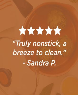 Glide Copper Ceramic Nonstick Straining 3 Qt Saucepan