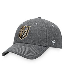 Men's Heathered Charcoal Vegas Golden Knights Adjustable Hat