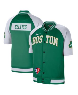 Nike Men's Kelly Green, White Boston Celtics 2021/22 City Edition ...