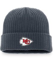 47 Brand Men's Black Kansas City Chiefs Super Bowl LVII Champions Northward  Cuffed Pom Knit Hat