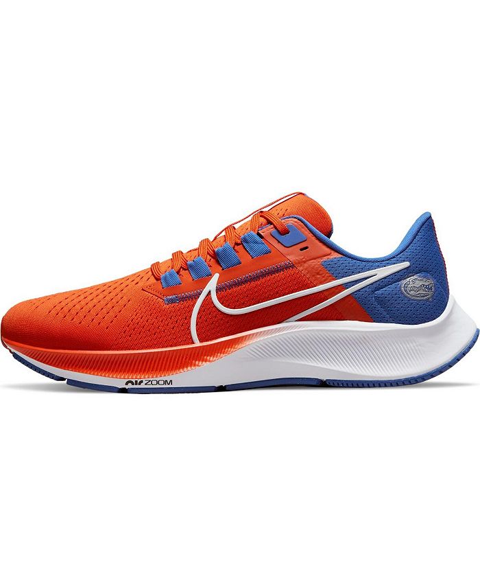 unisex nike orange florida gators zoom pegasus 38 running shoe