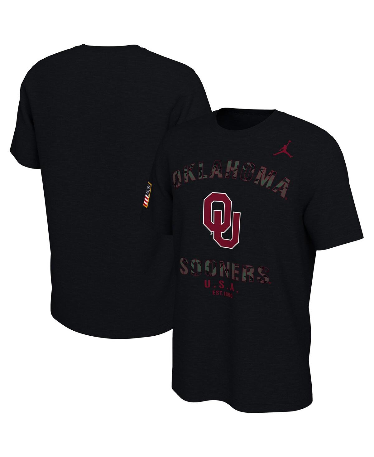 Men'sOklahoma Sooners Veterans Day T-shirt - Black