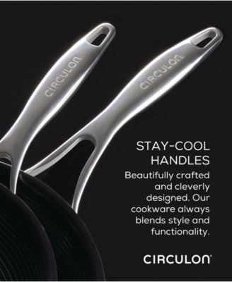 SteelShield C-Series Tri-Ply Clad Nonstick Frying Pan Set, 2-Piece, Silver