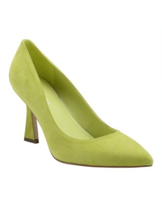 macys yellow pumps