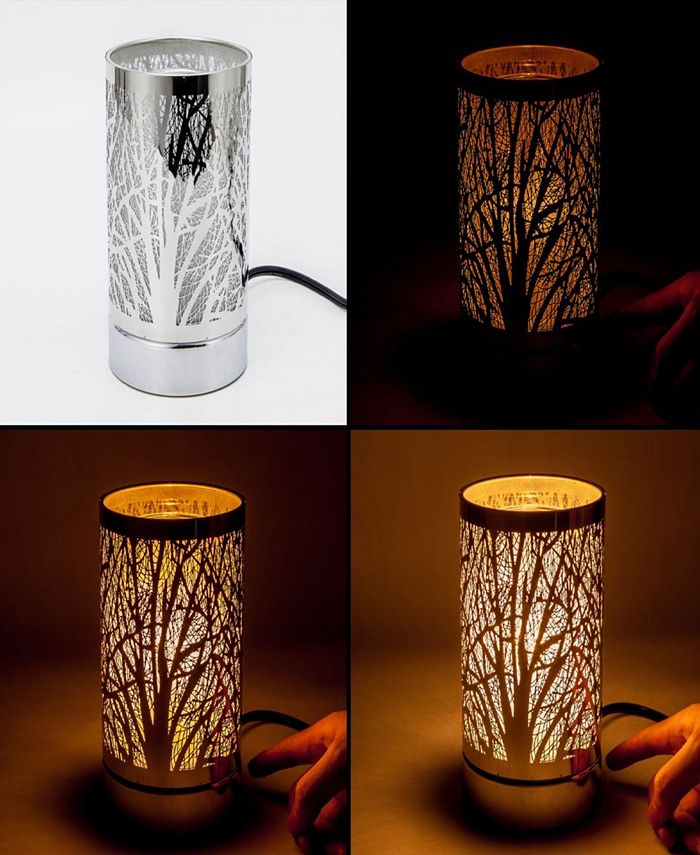 Peterson Artwares 7" Touch LampOil BurnerWax Warmer, Forest Macy's