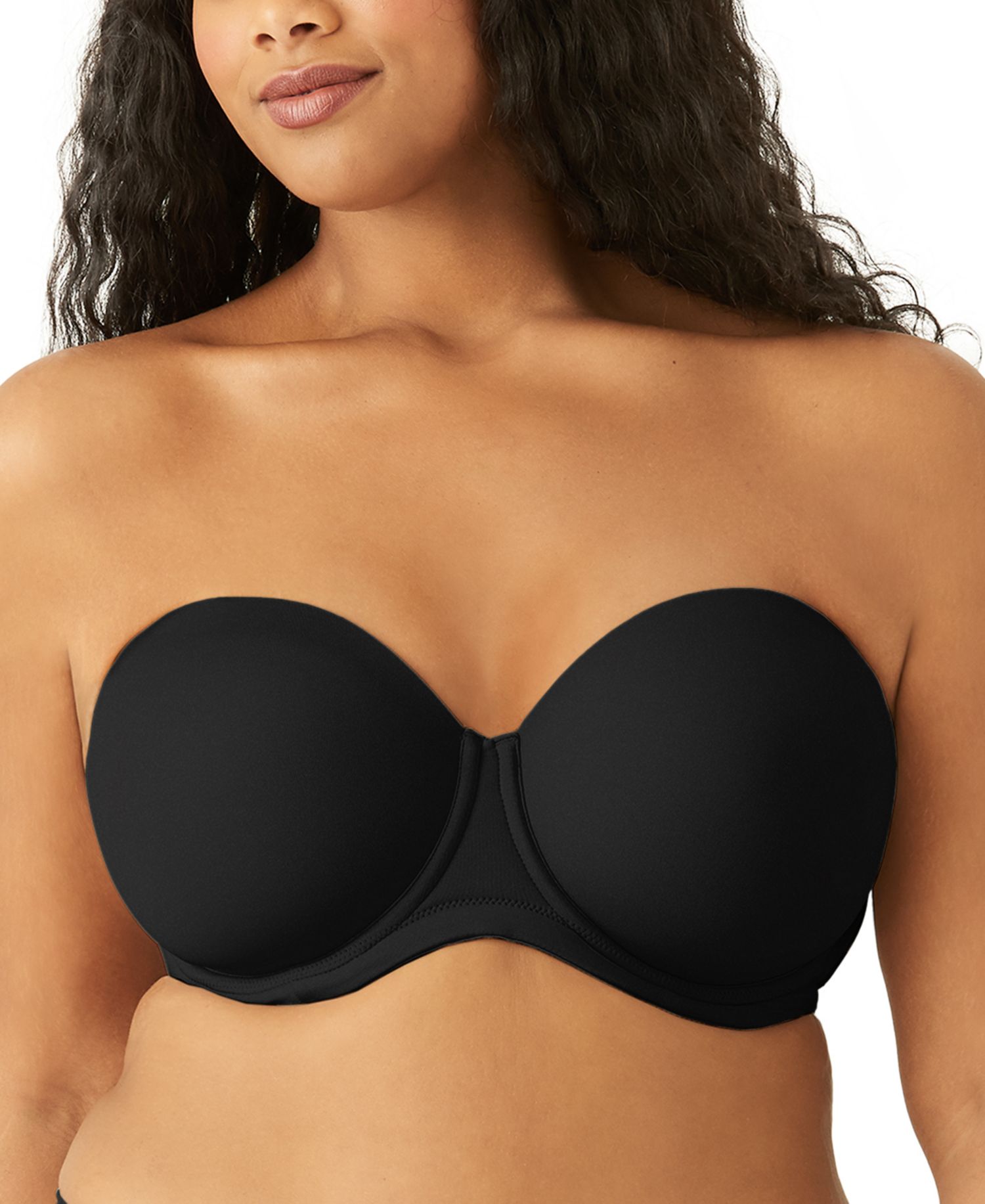 Red Carpet Full Figure Underwire Strapless Bra 854119, Up To I Cup