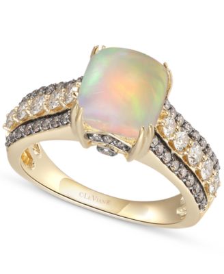 Le Vian - Neopolitan Opal (1-1/4 ct. t.w.) & Diamond (7/8 ct. t.w.) Ring in 14k Gold