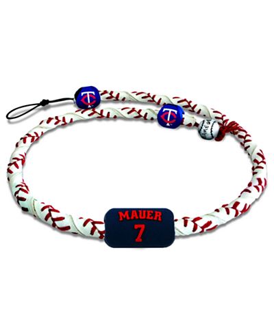 Game Wear Minnesota Twins Joe Mauer Frozen Rope Necklace