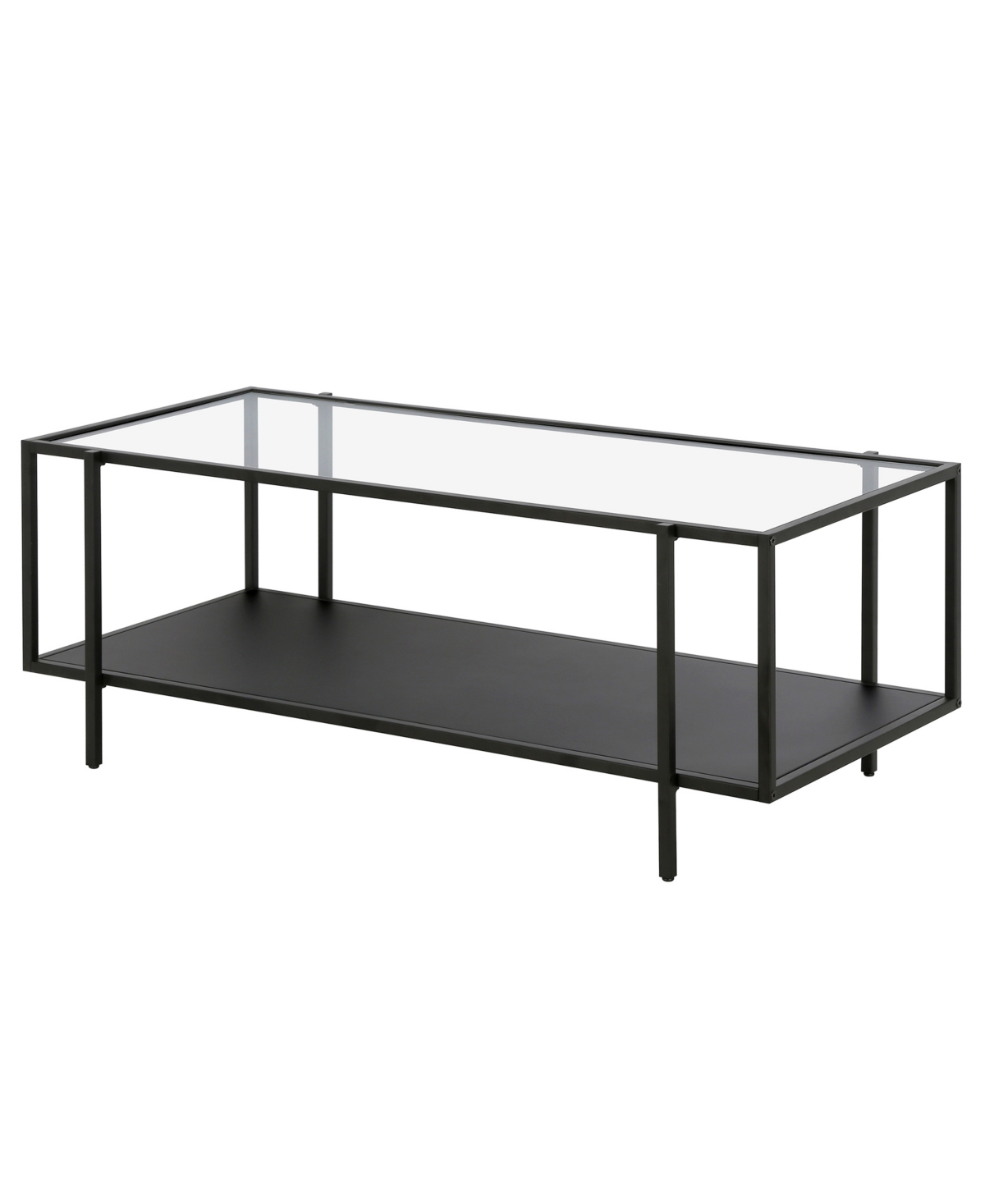 Vireo Coffee Table with Shelf,