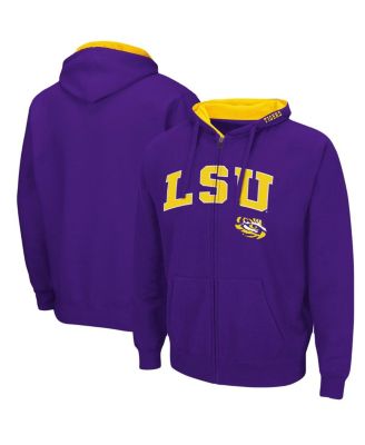 Men's LSU Tigers Arch Logo 3.0 Full-Zip Hoodie