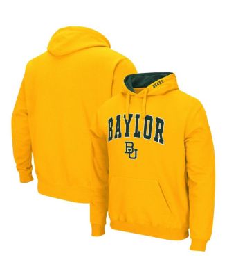 Colosseum Men's Gold Baylor Bears Arch Logo Pullover Hoodie