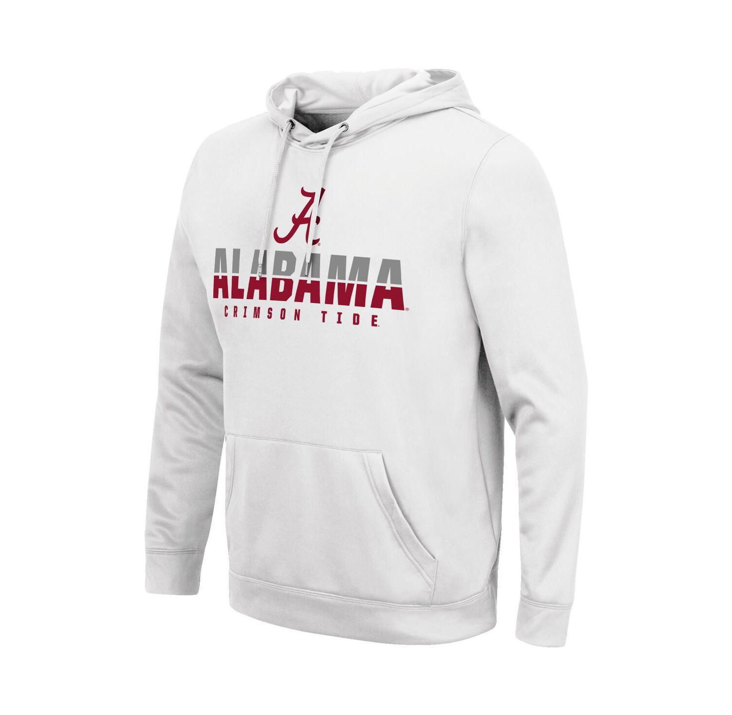 Men's White Alabama Crimson Tide Lantern Pullover Hoodie