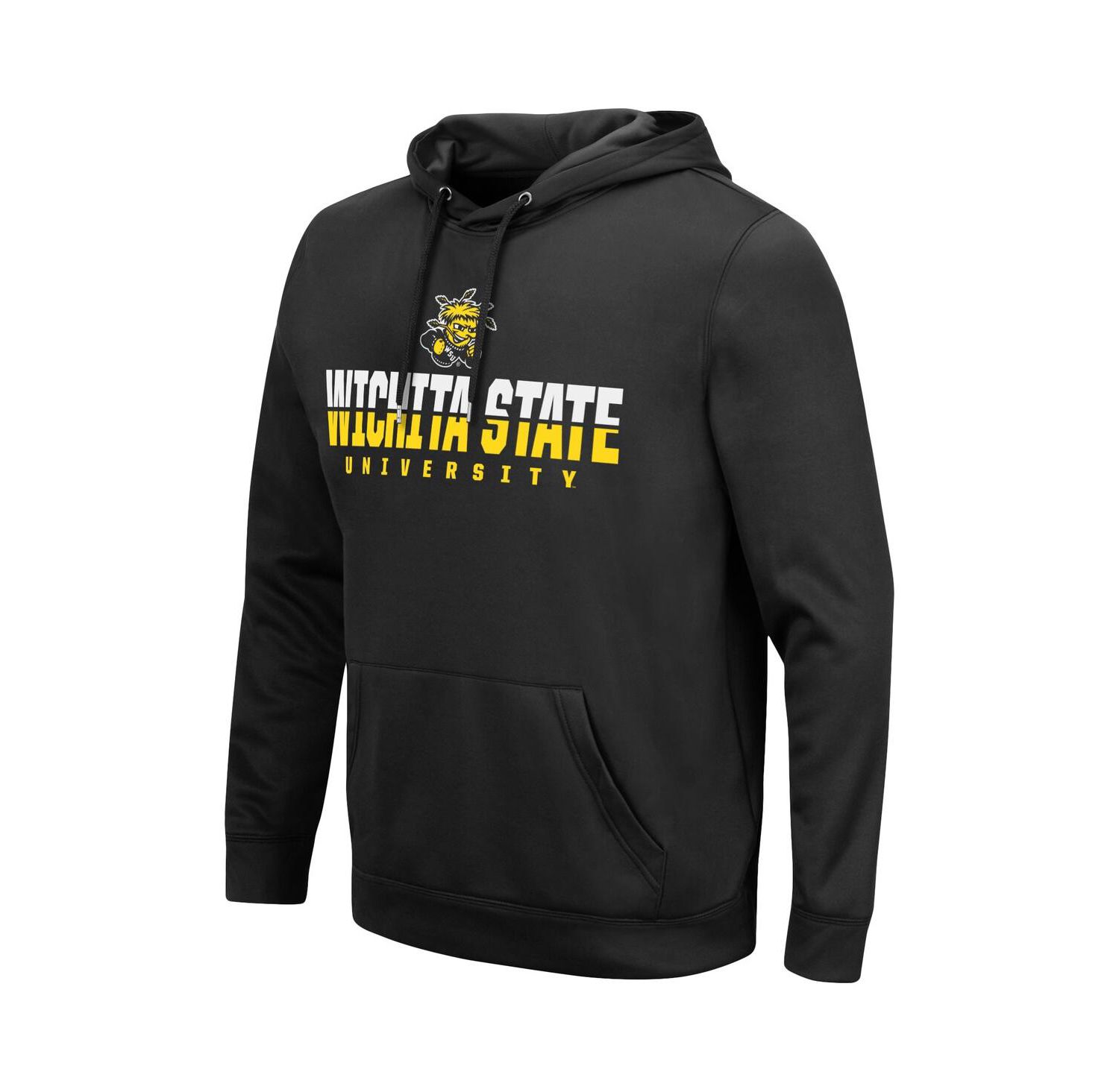 Men's Black Wichita State Shockers Lantern Pullover Hoodie
