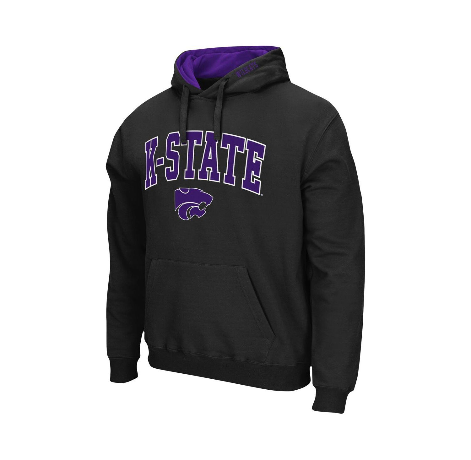 Men's Kansas State Wildcats Arch Logo 3.0 Pullover Hoodie