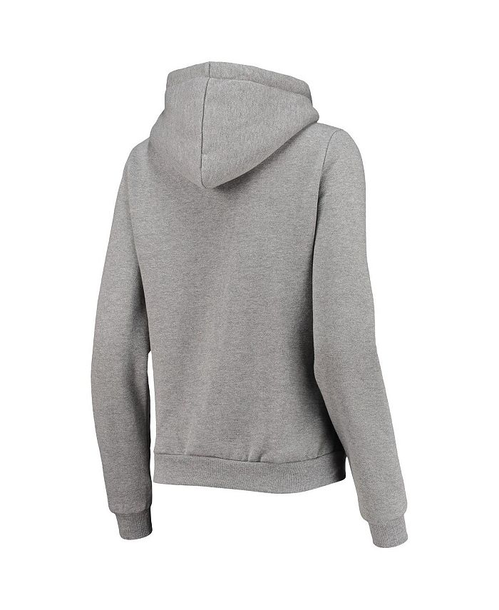 Colosseum Women s Heathered Gray Auburn Tigers Plaid Sherpa