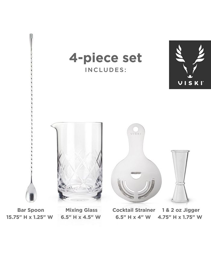 Viski Barware Tool Set, 4 Piece Macy's