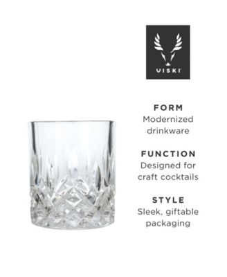 Admiral Crystal Tumblers, Set of 2, 9 Oz