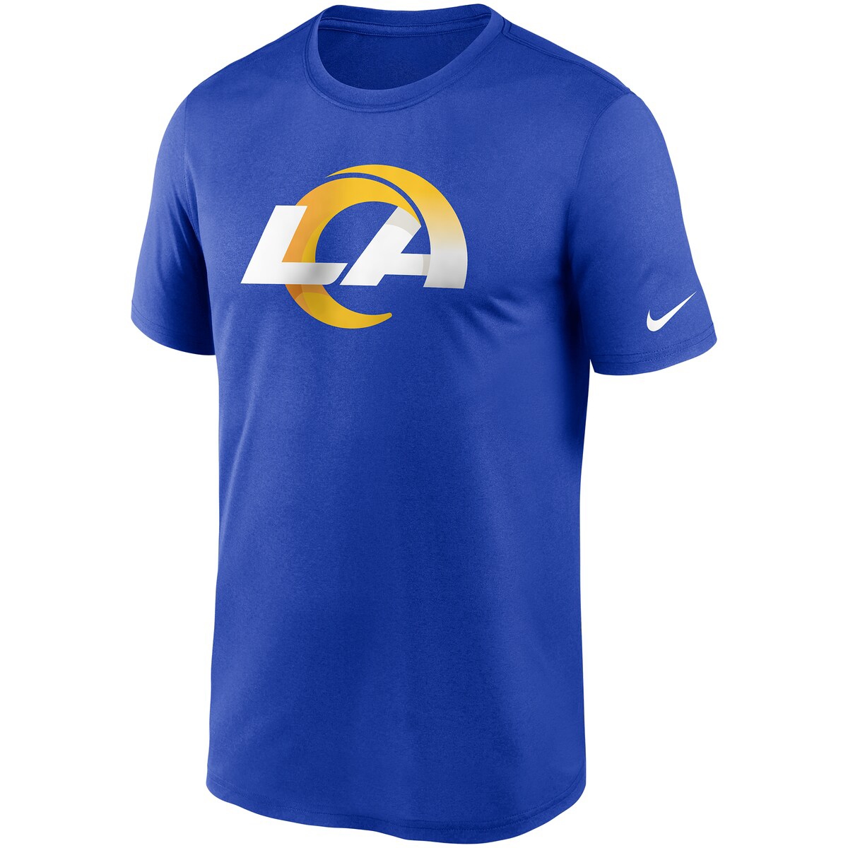 Shop Nike Men's Royal Los Angeles Rams Logo Essential Legend Performance T-shirt In Hyproynp