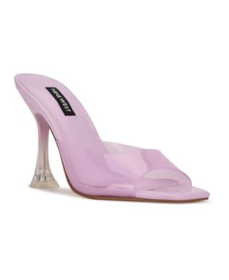 Nine West Women's Zooza Heeled Slide Sandals - Macy's