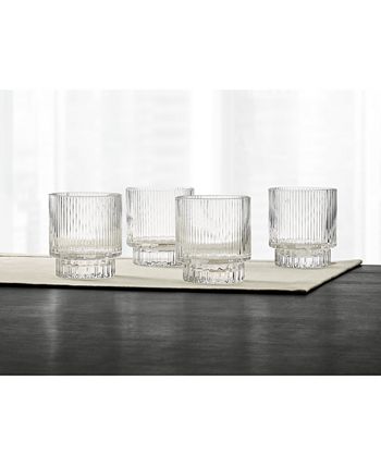 Fluted Highball Glasses, Set of 4, Created for Macys