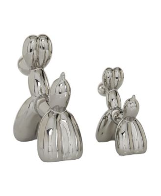 Contemporary Dog Sculpture, Set of 2