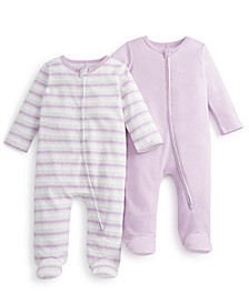 Baby Girls 2-Pk. Coveralls, Created for Macy's  