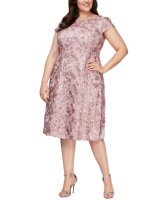 Alex Evenings Lace Dress