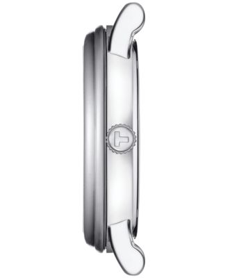 Women's Carson Premium Lady Moonphase Blue Leather Strap Watch 32mm