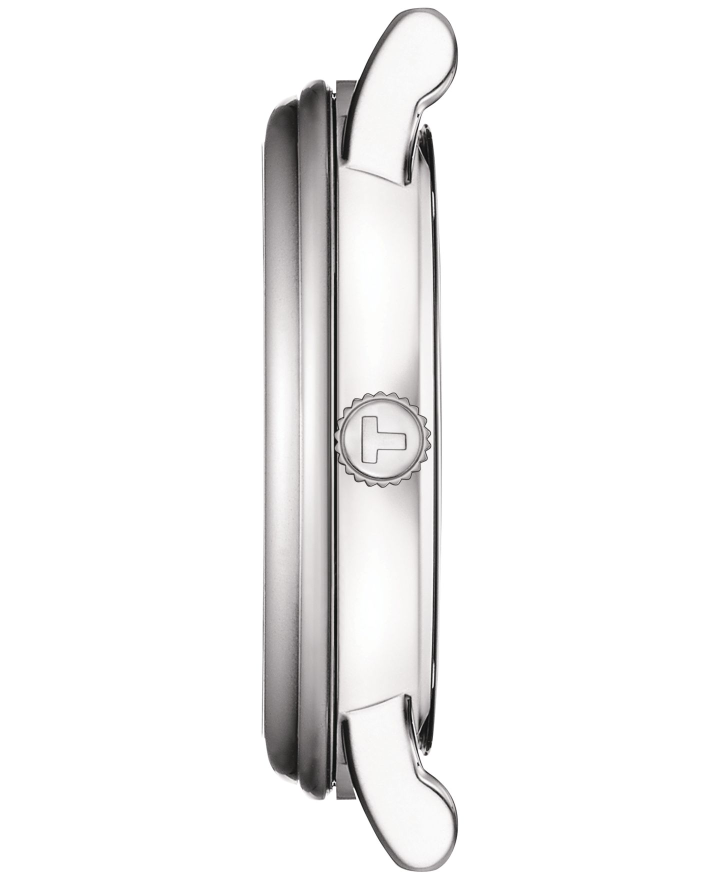 Женские часы Tissot Carson Premium Lady Moonphase Stainless Steel Bracelet Watch 32mm — фото 2