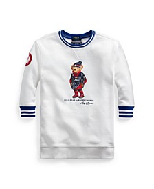 Toddler Girls Team USA Polo Bear Sweatshirt Dress
