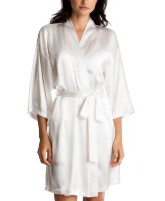 Bride Satin Wrap Robe, Cami & Tap Shorts Set