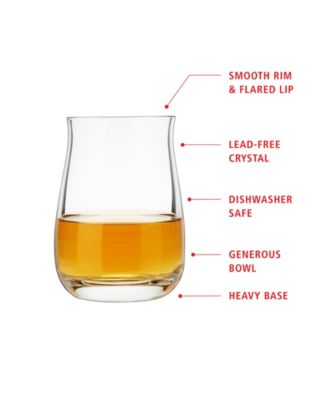 Single Barrel Bourbon Glass, Set of 2