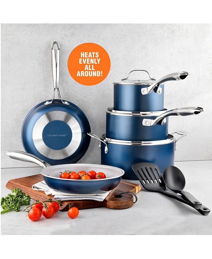 Granite Stone Diamond 10Pc. Nonstick Pots and Pans Ceramic Cookware