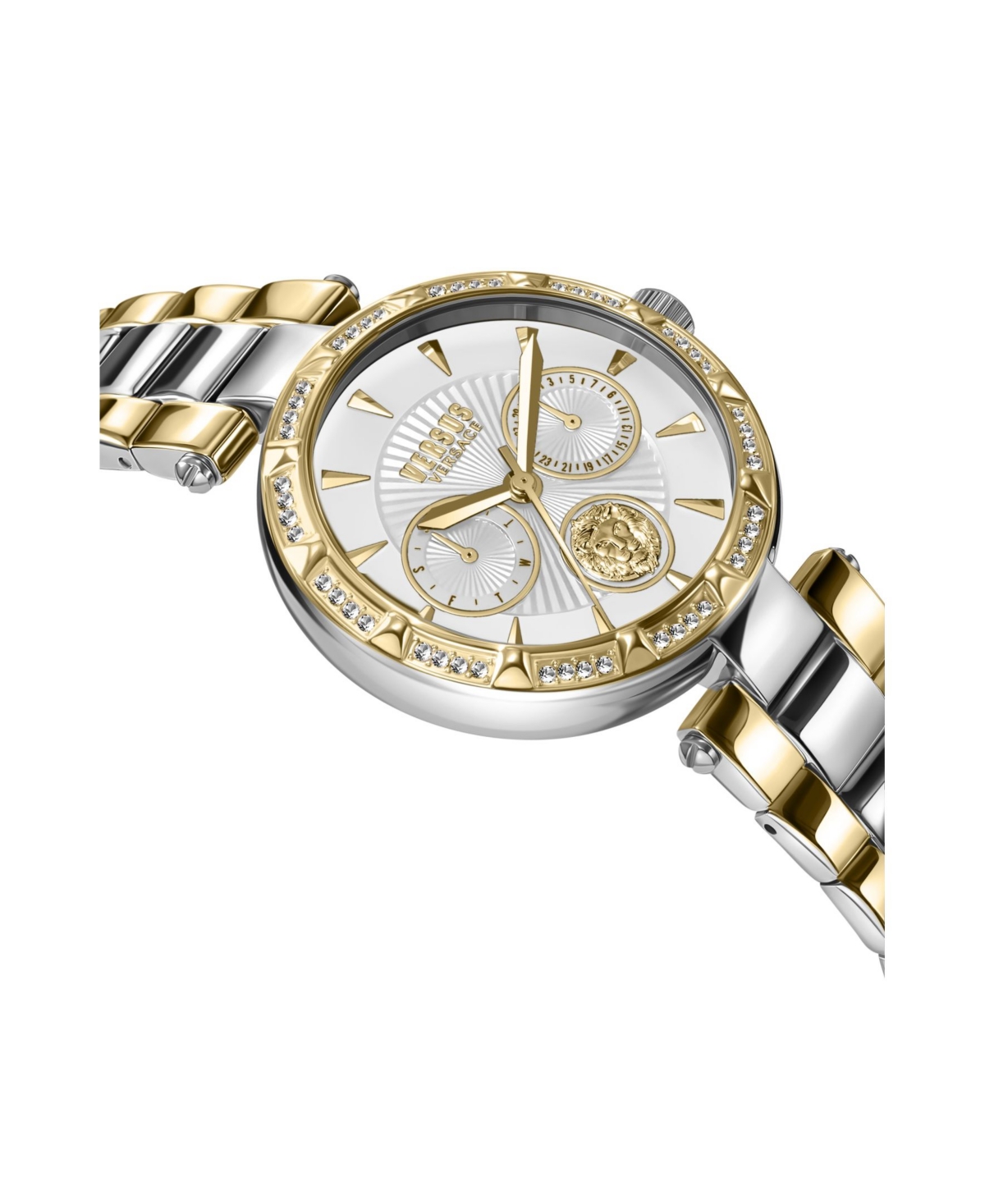 Versace Versus Two-Tone 36mm Watch Versus Versace Brick Lane Lion Crystal Bracelet Watch, 36mm  main image 2