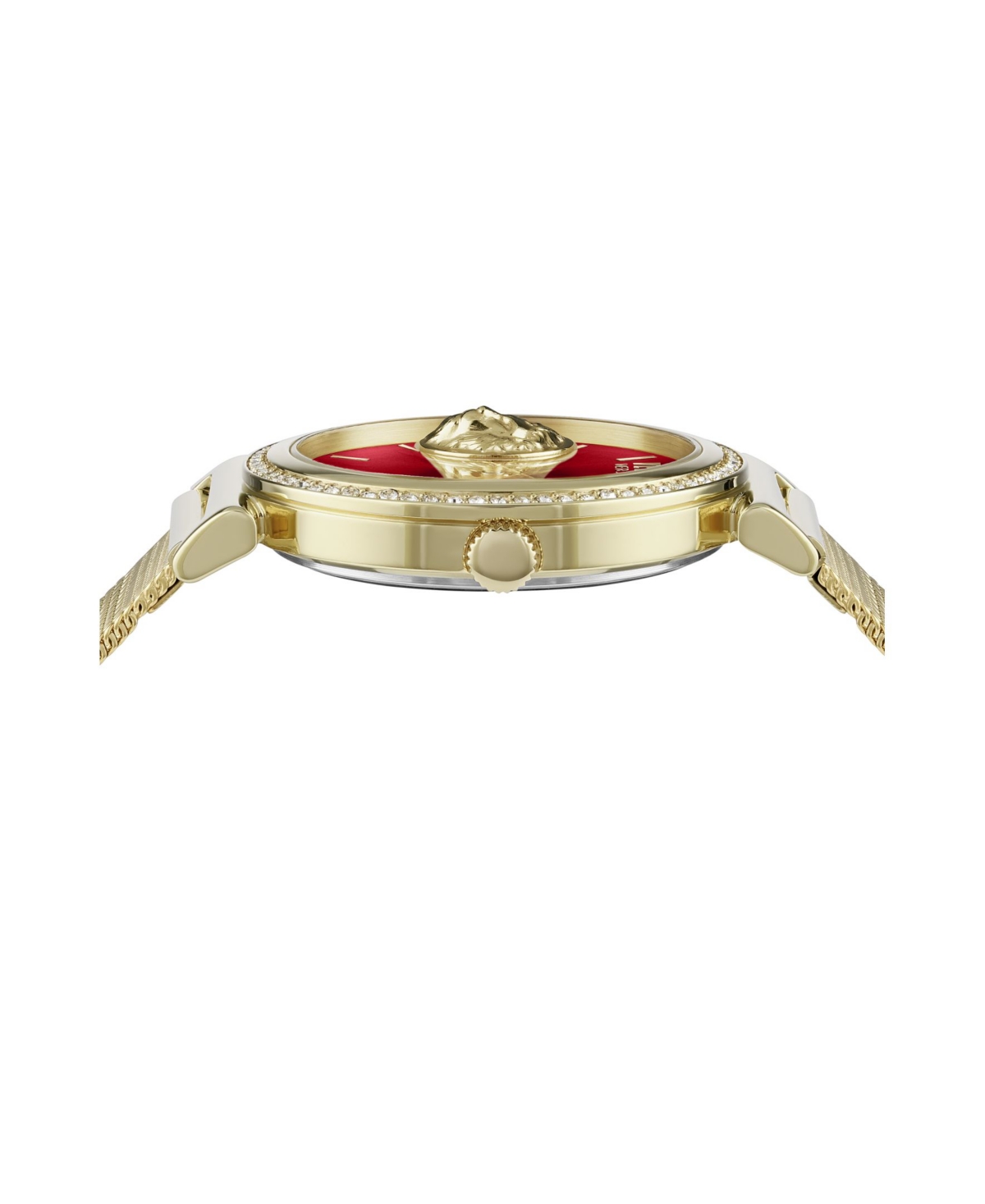 Versus by Versace Women's Brick Lanetone Stainless Steel Bracelet Watch 34mm - Gold