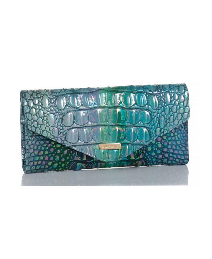 Brahmin Veronica Melbourne Embossed Leather Wallet & Reviews - Handbags ...